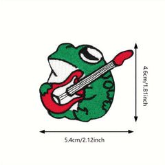 Funny Fat Frog Morale Patch for Caps Uniforms Vests Backpacks