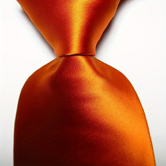Men's Classic Solid Necktie for Business Wedding Party