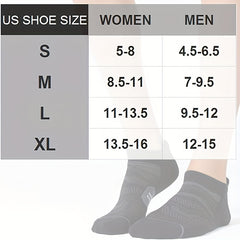 6 Pairs Men's Running Ankle Socks Deodorant Thickened Sports Non Slip