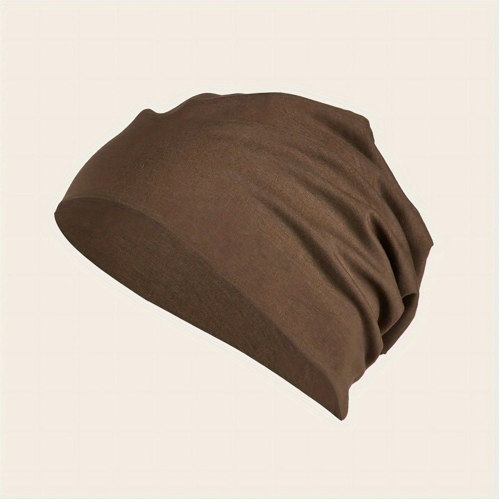 Men's Stretch Knitted Brimless Pile Hat