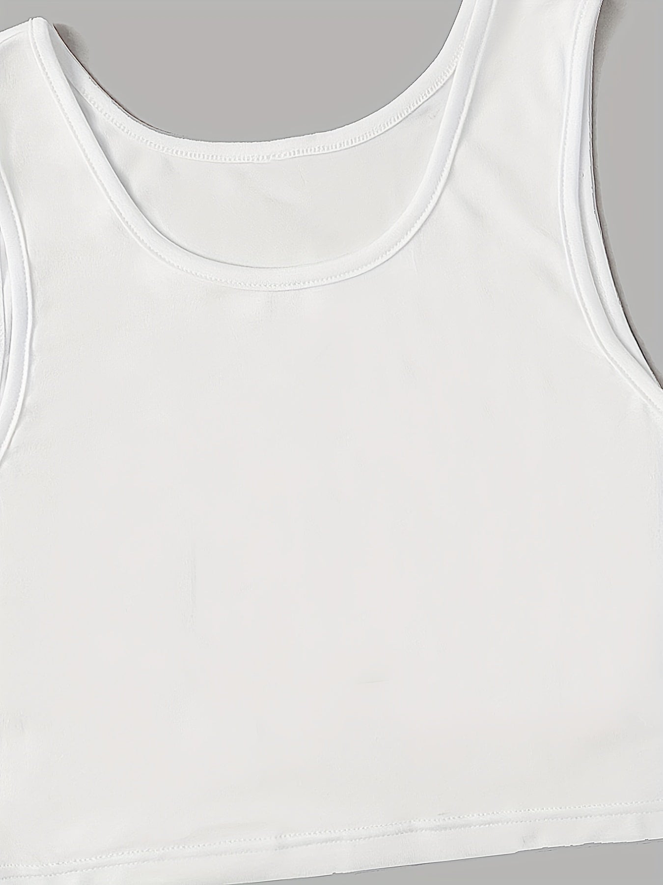 4 Pack Y2K Sleeveless Crop Tank Tops for Summer
