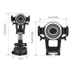Car Phone Holder Mount Hands Dashboard & Windshield Mount Compatible