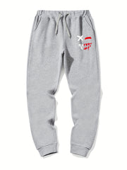 Grinning Face Pattern Casual Joggers Men s Sweatpants