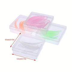 4Pairs Silicone Eyelash Under Eye Pads for Extensions