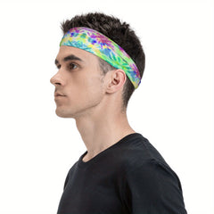 Tie Dye Headband for Sports & Casual Wear