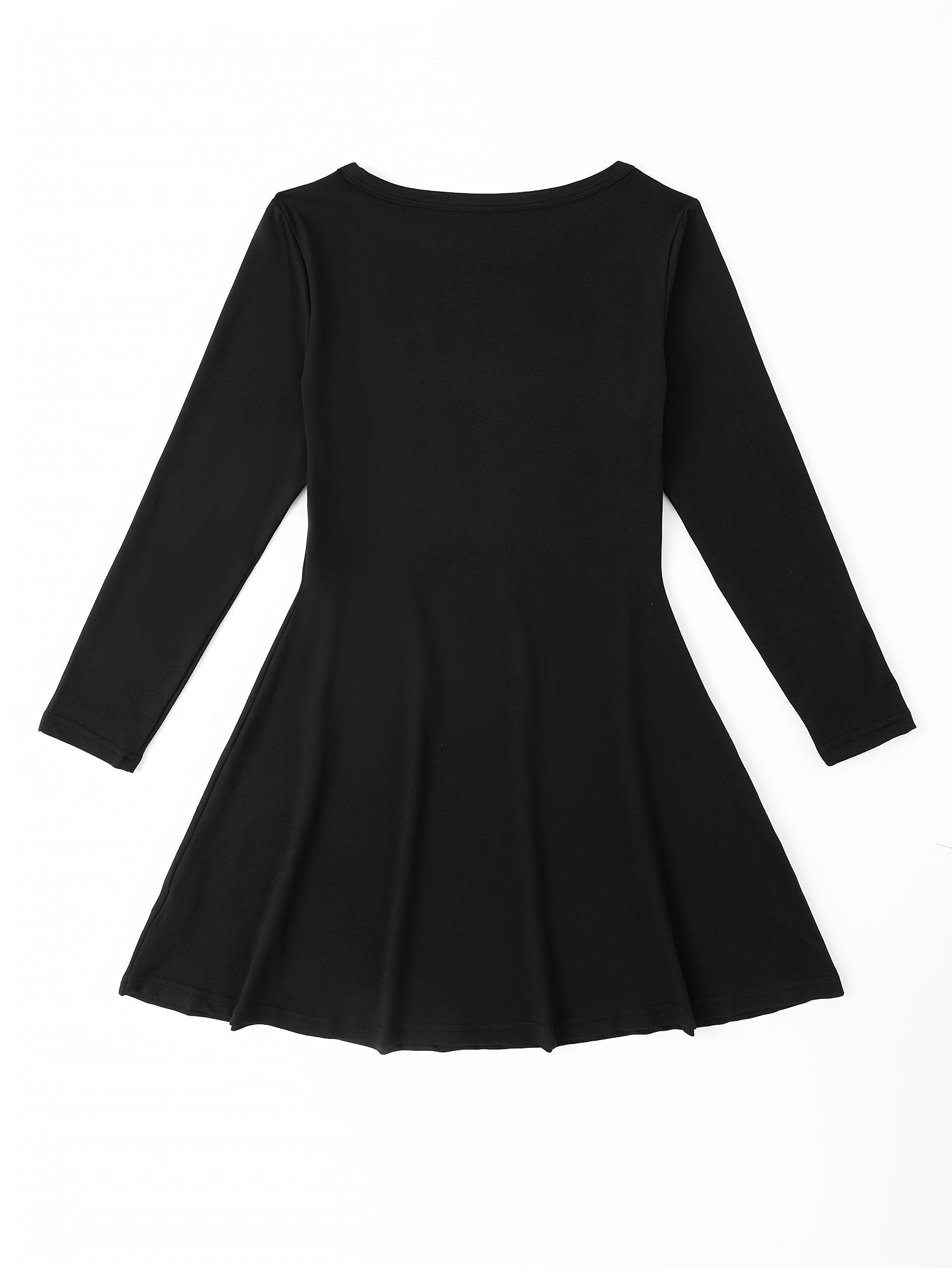 Butterfly Long Sleeve Dress Girls Kids Clothes