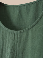 Women's Tank Top Plain Round Neck Summer Thin Comfy