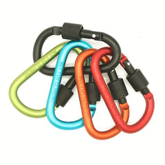 Durable Metal Keychain Carabiner for Outdoor Camping