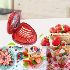 MultiFunctional Strawberry Tomato Grape Slicer