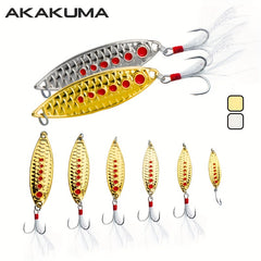 Fish Scale Sequin Spoon Fishing Lure Metal Spinner Bait 3g 20g 0.71oz Rattling