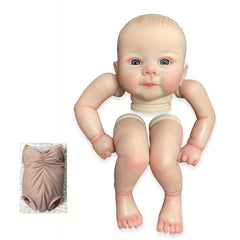 19" 48 Painted Reborn DIY Julieta Realistic Vinyl Baby Doll Kit Veins Visible