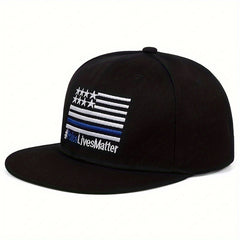 Flag Embroidery Snapback Hat Hip Hop Sunshade Dad Hat