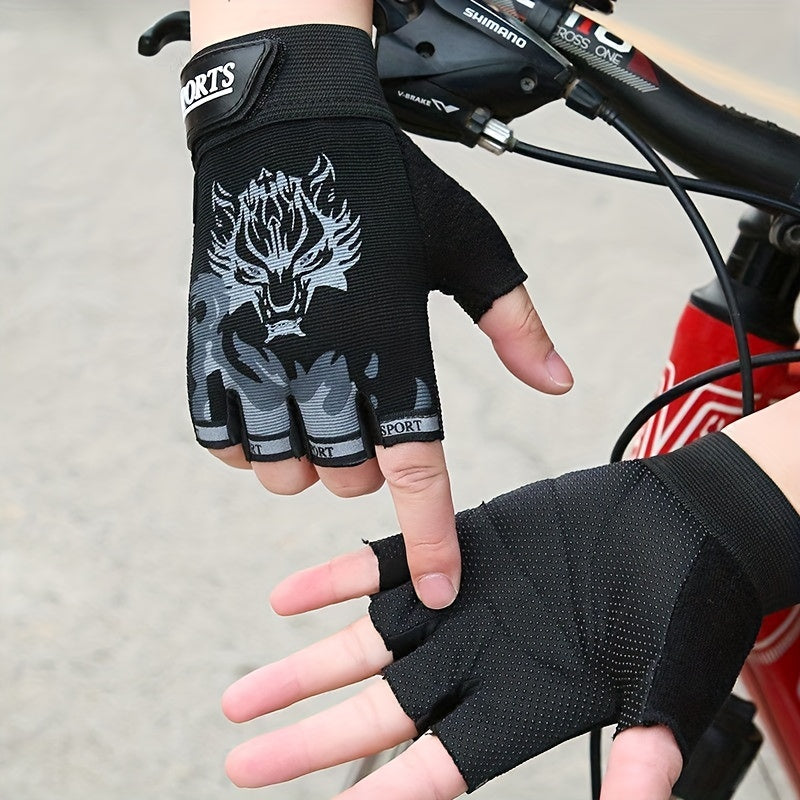 Non-slip Half-finger Gloves for Fishing & Outdoor Activities