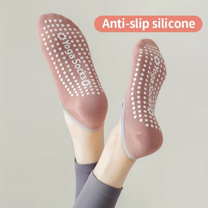Women's Anti Slip Yoga Socks for Fitness Dancing Pilates
