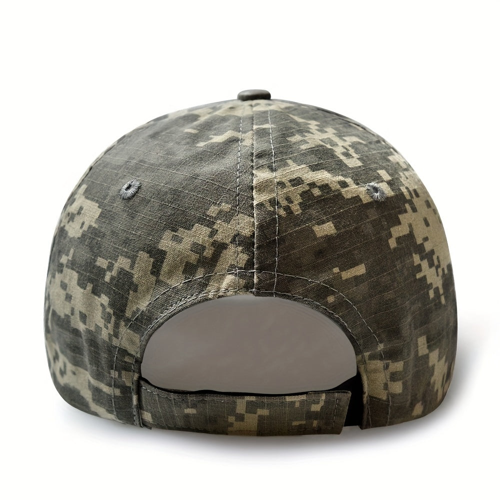 Camouflage Baseball Cap Adjustable Outdoor Sports Hat