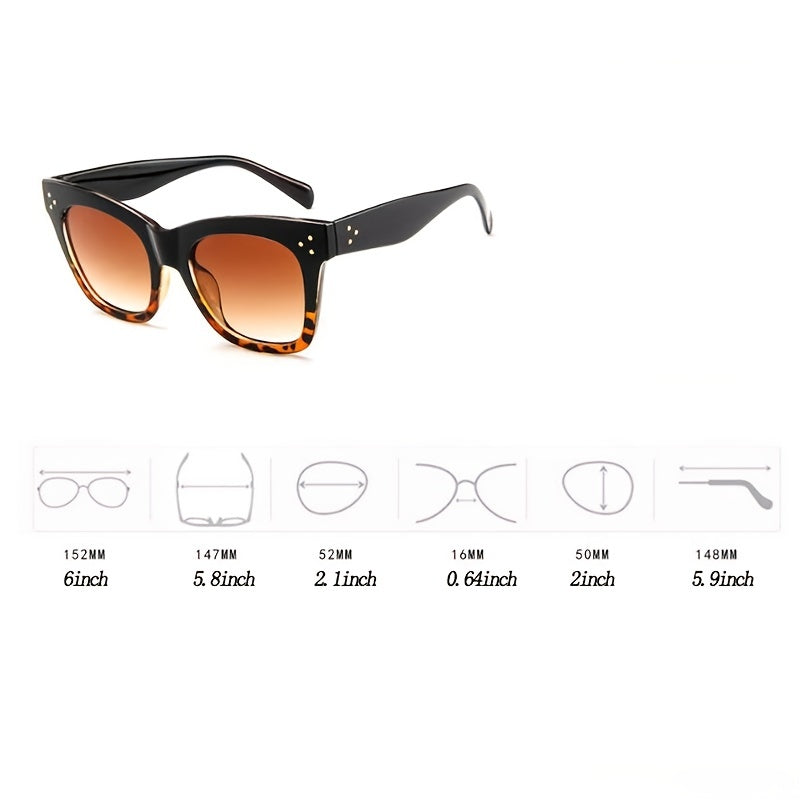 Thick Frame Cat Eye Sunglasses UV Protection