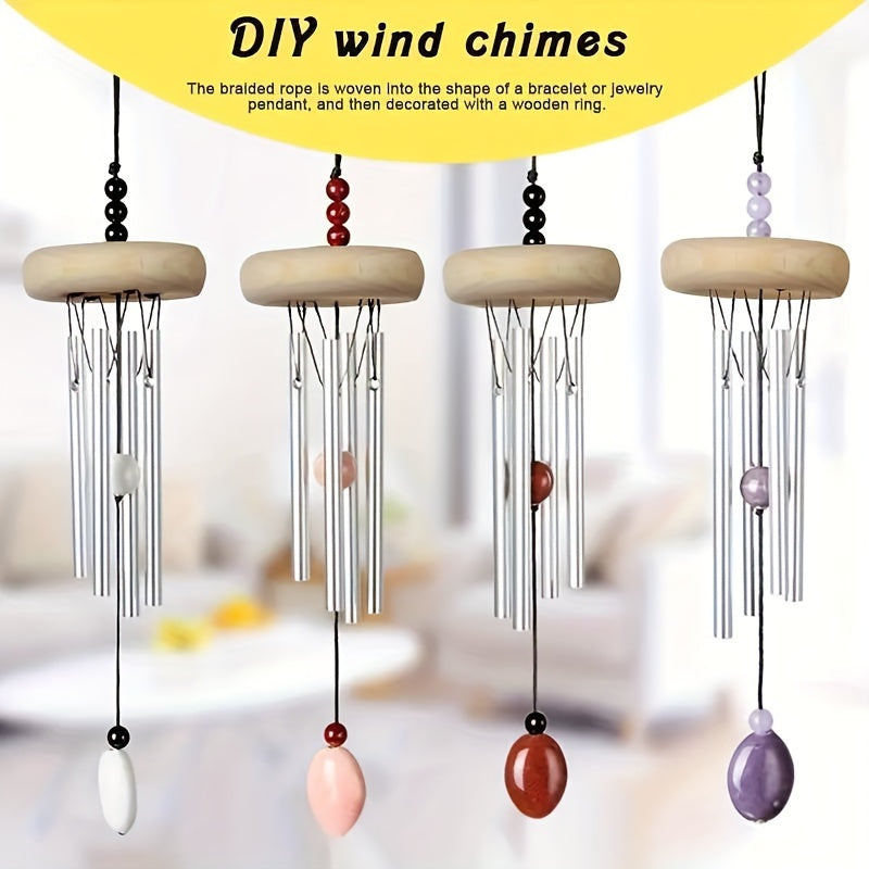 10PCS Wooden Rings for Crafts Macrame Natural Wood Circle Beads