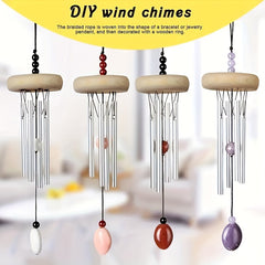 10PCS Wooden Rings for Crafts Macrame Natural Wood Circle Beads