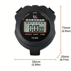 Sports Stopwatch Timer for Training Fitness Track & Field Referee Competition