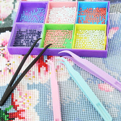 4pcs Diamond Painting Tweezers Set Anti Static