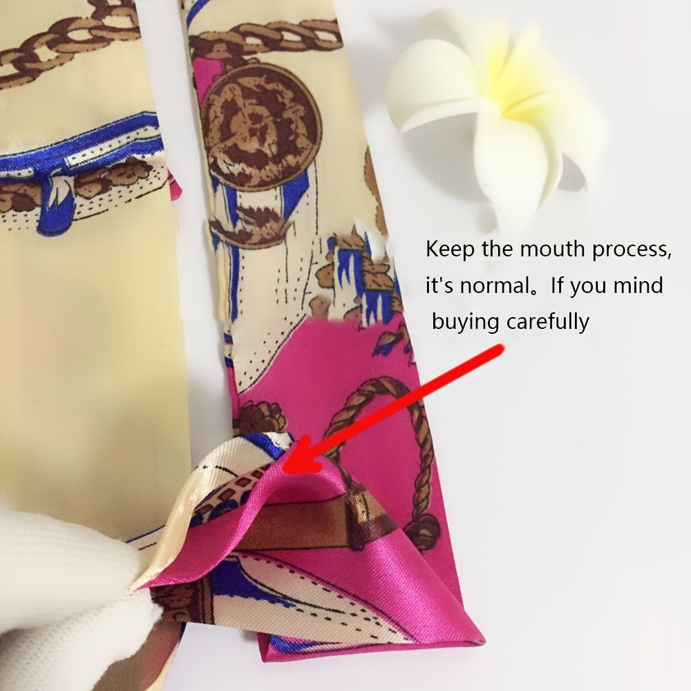 3pcs Green Ribbon Neckerchief Hair Tie Set