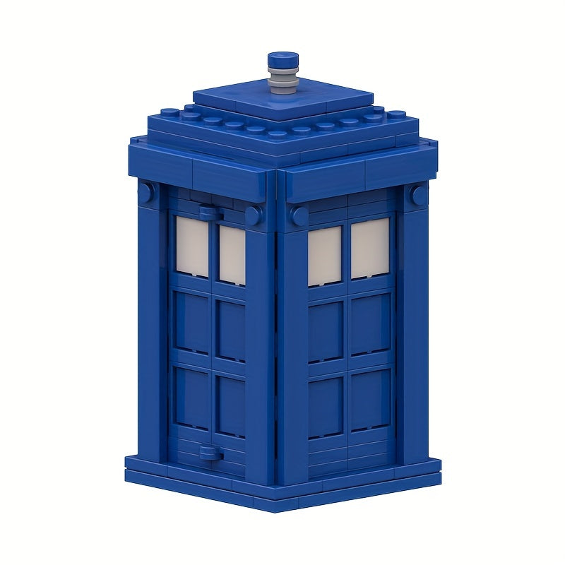 Doctor Telephone Booth Building Block Toy Set for Boys and Girls