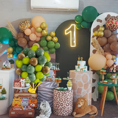 Forest Theme Balloon Garland Arch Kit, Party & Wedding Decoration
