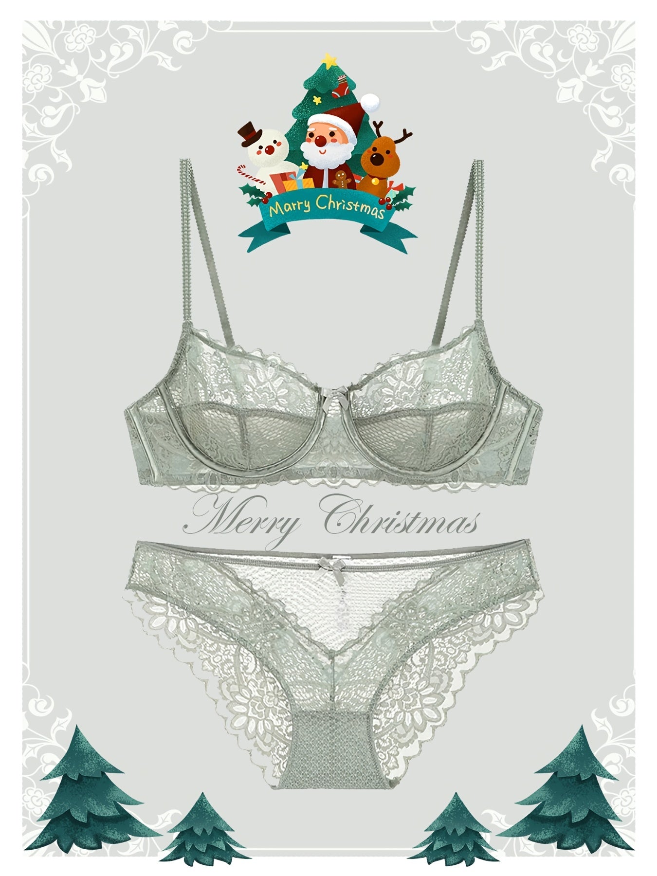 Sexy Lace Lingerie Set for Women