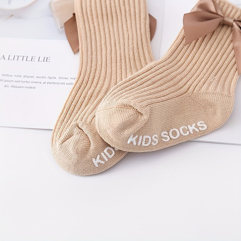 5pairs Baby Girls Kids Candy Floor Socks Non slip Breathable Comfy Socks