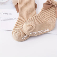 5pairs Baby Girls Kids Candy Floor Socks Non slip Breathable Comfy Socks