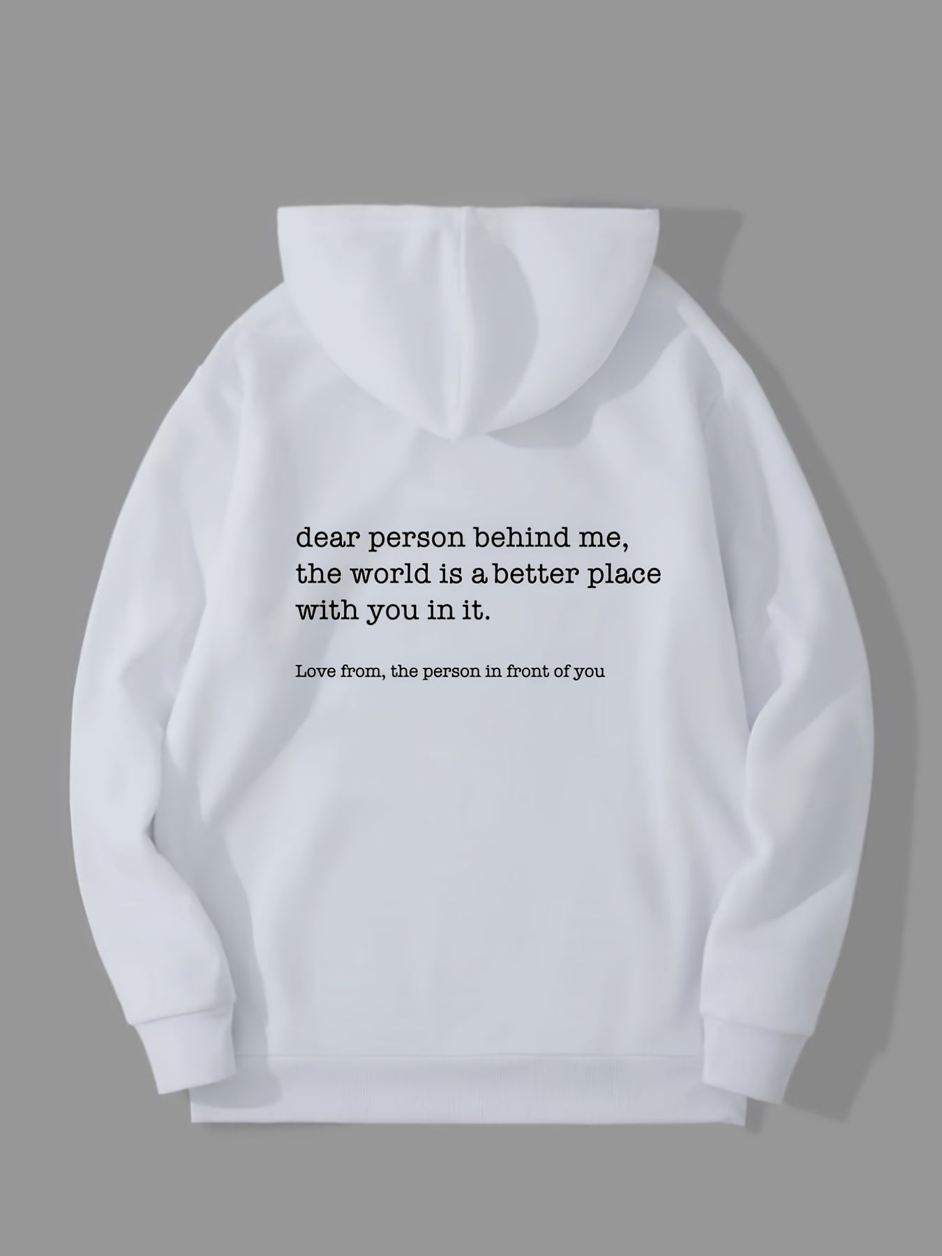 Drawstring Hooded Sweatshirt with Pockets