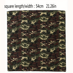 Men's Camouflage Square Scarf for Outdoor and Sport