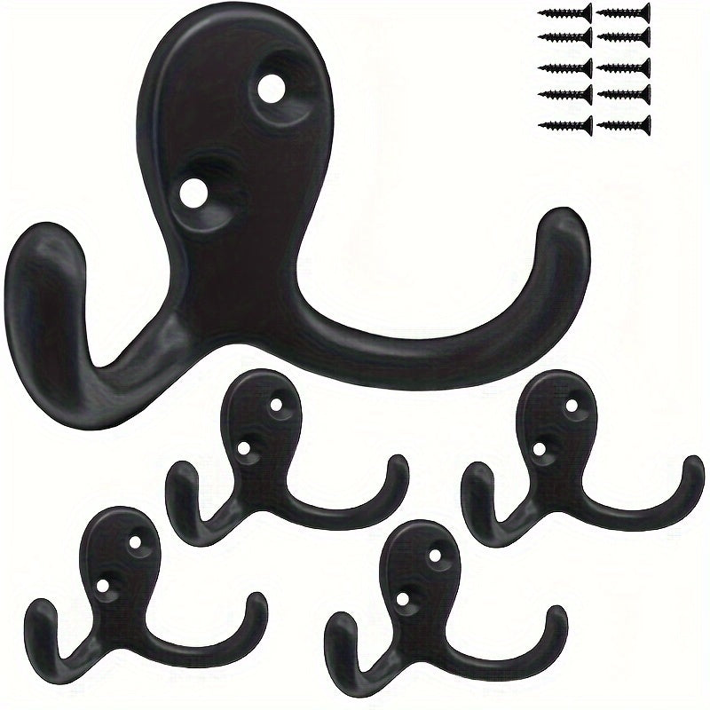 5pcs Antique Furniture Hardware Wall Coat Hook