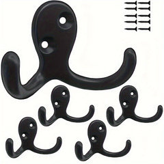 5pcs Antique Furniture Hardware Wall Coat Hook
