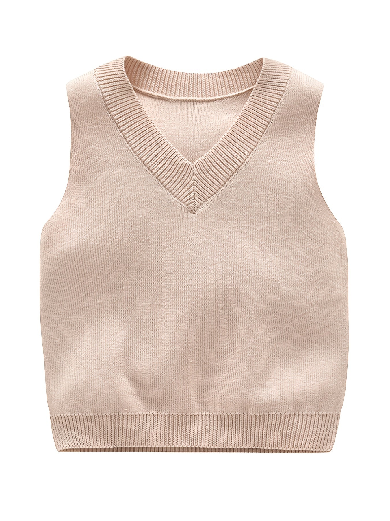 Boys Knit V neck Sweater Vest for Autumn