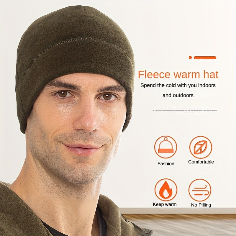 Autumn Winter Thermal Hat For Men Women Outdoor Sports Mountaineering Skiing