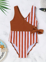 Baby Girls Bowknot Swimsuit for Summer