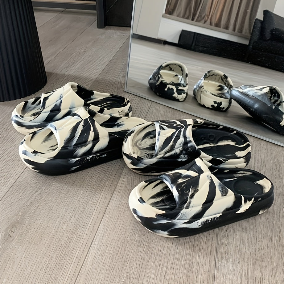 XIXITIAO Boys Non Slip Open Toe Slippers Indoor Outdoor Pool Beach Lightweight