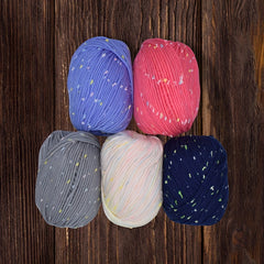 Lirisnly Cashmere Cotton Yarn Soft Knitting Crochet Thread 300g