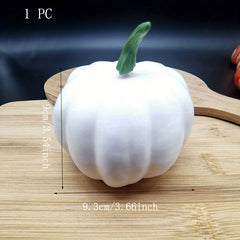 1 Pc Halloween Simulated Big Pumpkin Foam Props Decorated Pumpkin