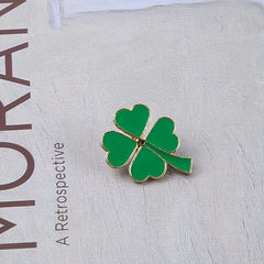 Shamrock Pin for Clothes Backpack Hat Party Gift Boys Girls