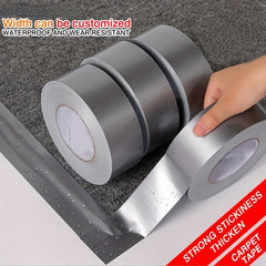 Gray Carpet Floor DIY Adhesive Tape High Viscosity Waterproof 10m