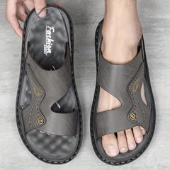 Men's Casual Hollow Out Sandals Non Slip Open Toe Shoes