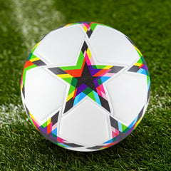 Size 4 Soccer Ball Needles Air Pump Indoor Outdoor Game