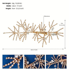 Rhinestone Bridal Headpiece for Prom Party Hair Accessories