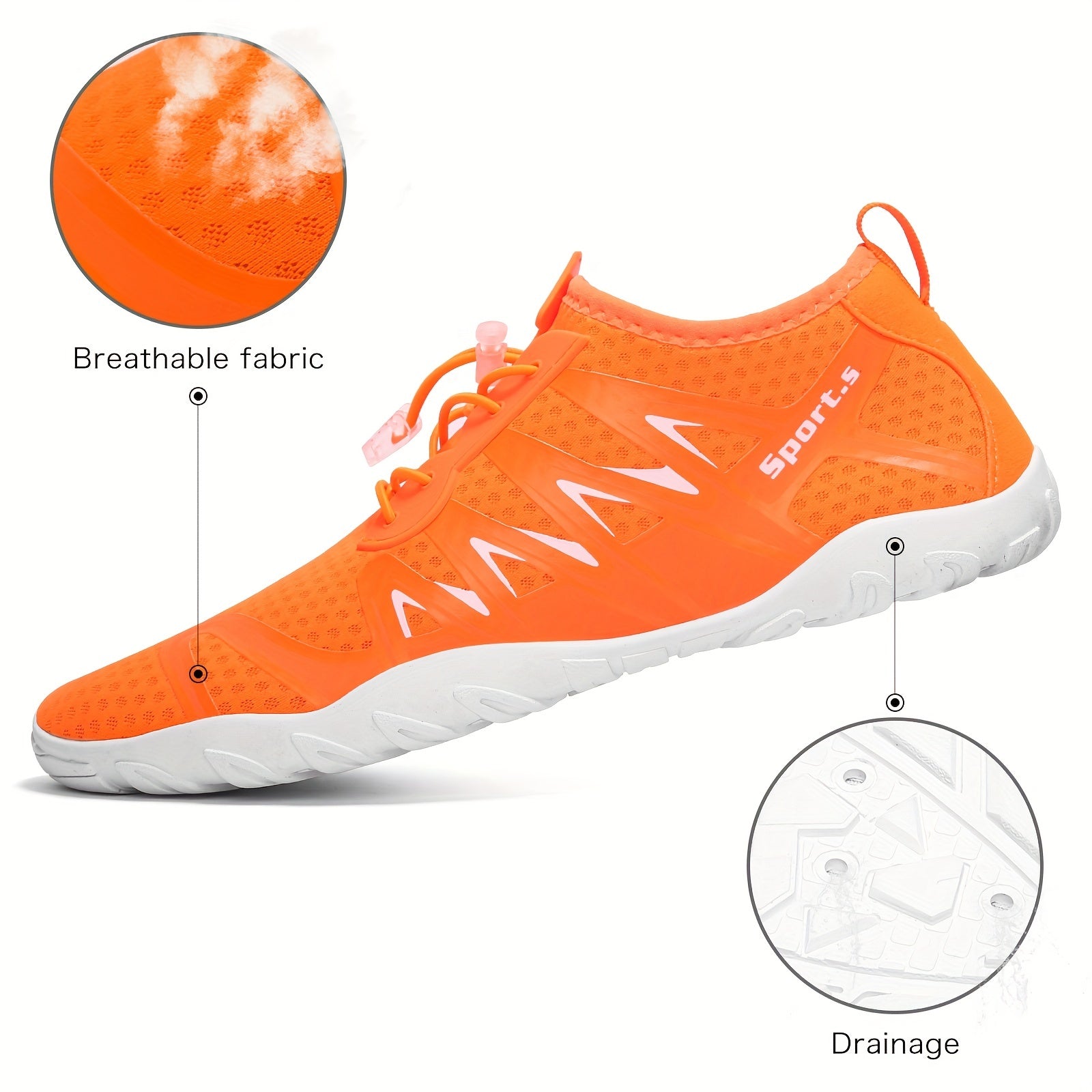 Women's Lightweight Barefoot Water Shoes for Swimming