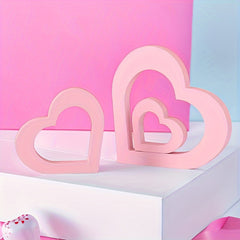 1PC Heart Wooden Sign Ornament for Home Wedding DIY