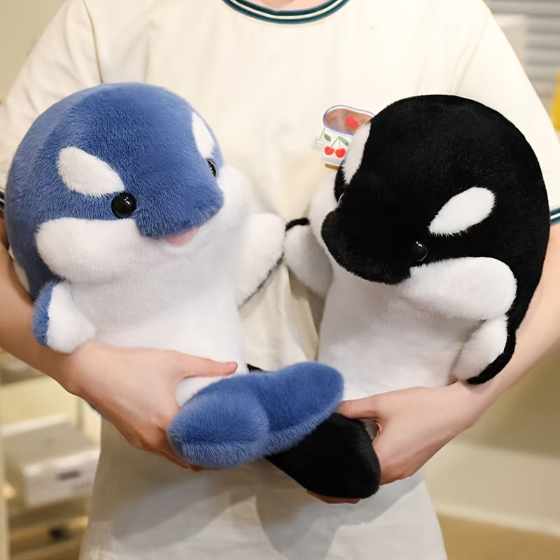 Smiling Whale Ocean Plush Toy Gift