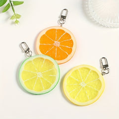 Lemon Slice Key Chain - Fun Birthday Gift