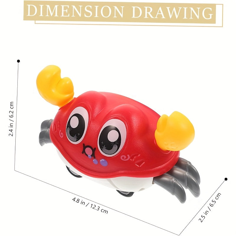 Insect Crab Toy for Kids No Inertia Movement Crawling Toy Car 8 Legs